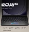 Dexnor mágneses tok billentyűzettel és érintőpaddal Samsung Galaxy Tab A9+ készülékhez