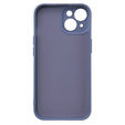 Telefontok a iPhone 15 Plus, Silicone Lite, szürke