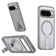 Fusion hibrid tok Google Pixel 10 Pro XL készülékhez, MagSafe, állvánnyal, szürke