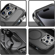 Telefontok a iPhone 15 Pro Max, MagForce MagSafe, fekete