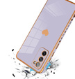 Telefontok a Samsung Galaxy S20 FE, Electro heart, lila