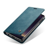 CASEME tok Samsung Galaxy S10E, Leather Wallet Case, kék