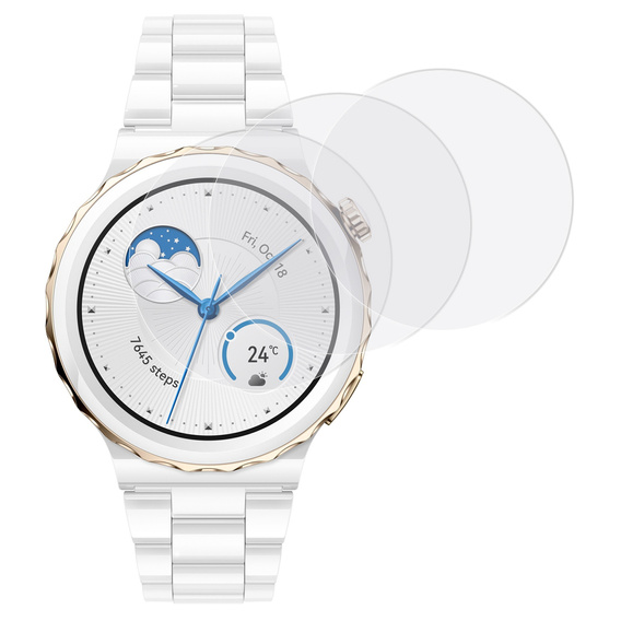 3x ERBORD hidrogél fólia Huawei Watch GT 3 Pro 43mm