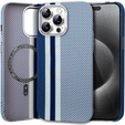Tok iPhone 15 Pro, Carbon Fiber MagSafe, kék