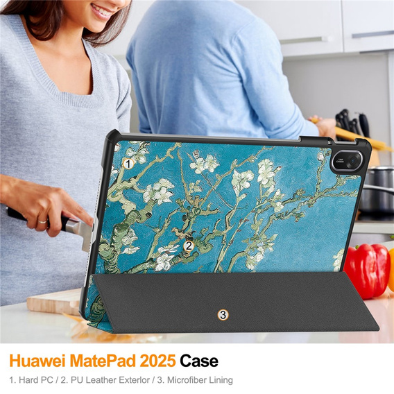 Smartcase nyomtatással Huawei MatePad 11.5 2025 készülékhez