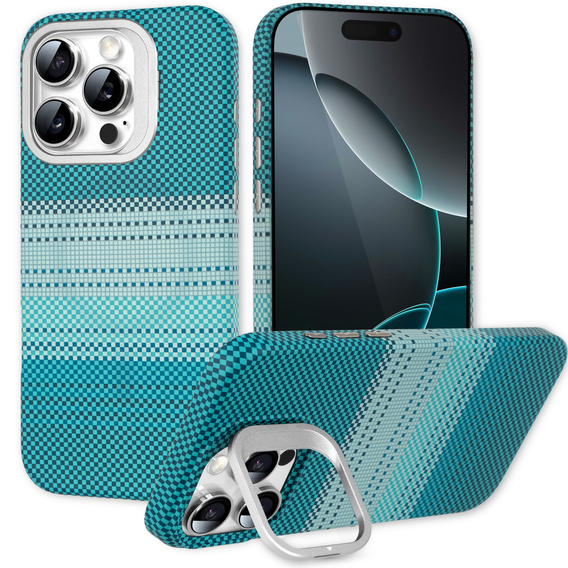 Tok iPhone 16 Pro Max készülékhez, Frame Kickstand, MagSafe, Moon Green