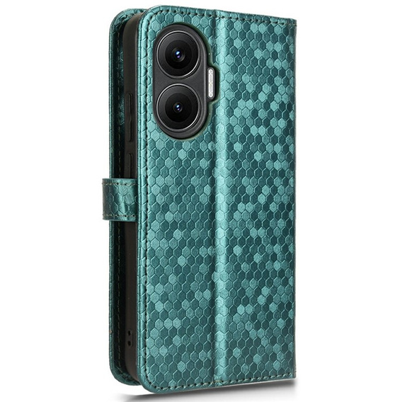 Tárca Rhombus flip tok a Xiaomi Poco F7 5G számára