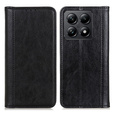Telefontok a Xiaomi 14T Pro, Wallet Litchi Leather, fekete