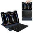Billentyűzet tok iPad Pro 11" 2024 (5 gen.), Rotary 360° Leather, sötétkék