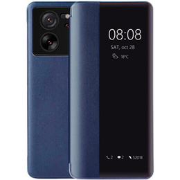 Tok Xiaomi 13T / 13T Pro, oldalsó nézetű fedéllel, kék