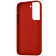 Telefontok a Samsung Galaxy S22+ Plus 5G, Silicone Lite, piros