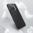 BENKS Kevlar tok iPhone 16 Pro, MagSafe, Carbon Fiber, fekete