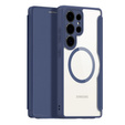 Dux Ducis Telefontok a Samsung Galaxy S25 Ultra, Skin X Pro, MagSafe, sötétkék