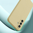 Telefontok a Samsung Galaxy A56 5G, Silicone Lite, bézs színű