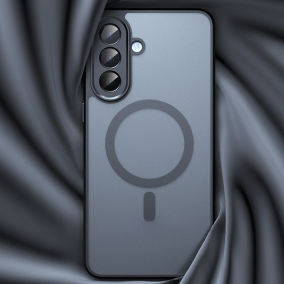 Fusion Hybrid MagSafe tok Samsung Galaxy A57 5G készülékhez, fekete