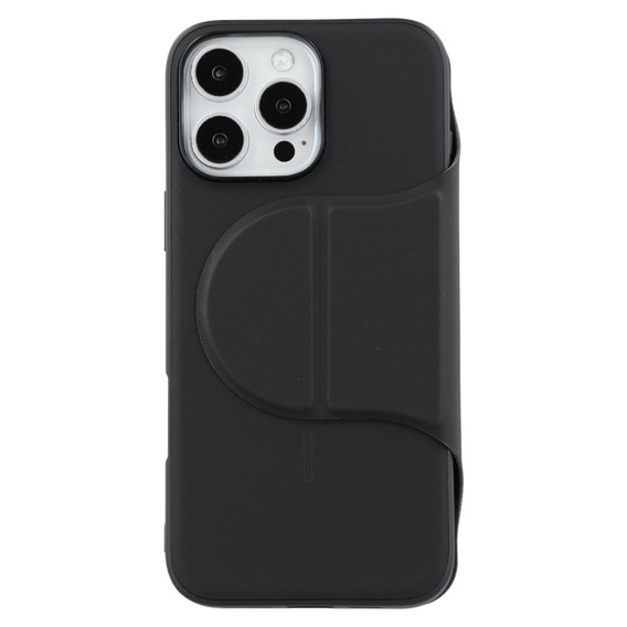 X-LEVEL tok iPhone 16 Pro készülékhez, Magnetic Card Holder, fekete