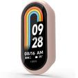 2in1 tok + edzett üveg a Xiaomi Smart Band 10 / 9 / 8-hoz, rózsaszín