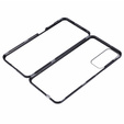 Tok Samsung Galaxy A16, Magnetic Dual Glass, fekete