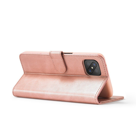 Pattintható tok a Oppo Reno 4 Z 5G, LC.IMEEKE, rózsaszín rose gold