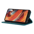 Telefontok a Honor 90 Lite 5G, Wallet Litchi Leather, zöld