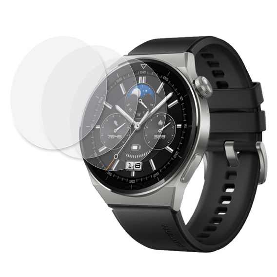 3x ERBORD hidrogél fólia Huawei Watch GT 3 Pro 46mm