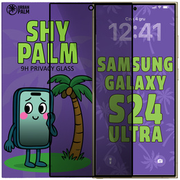 Shy Palm Privacy edzett üveg Samsung Galaxy S24 Ultra-hez