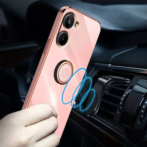 Telefontok a Realme 10 4G, Electro Ring, rózsaszín