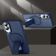 Tok Samsung Galaxy S25 Edge, Kickstand Matt Case, MagSafe, kék