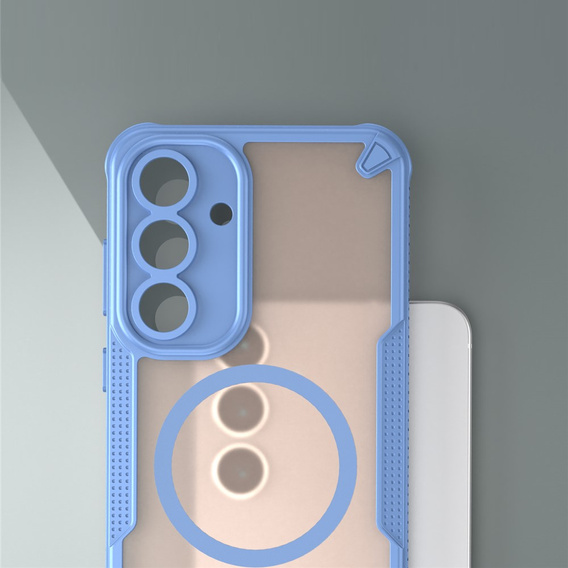 Páncélozott tok Samsung Galaxy S25 FE készülékhez, MagSafe, matt fekete