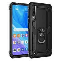 Páncélozott telefontok a Huawei P Smart Pro, Nox Case Ring, fekete