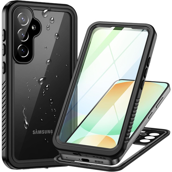 IP68 vízálló tok Samsung Galaxy S24 FE, Redpepper, fekete