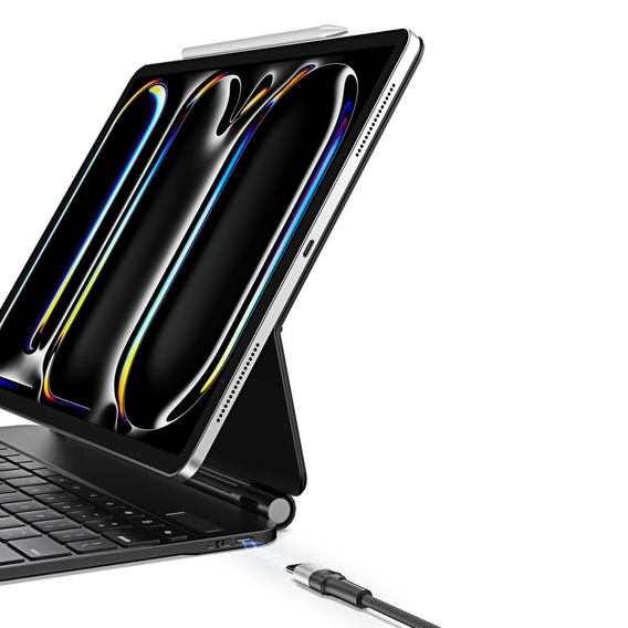 Billentyűzet tok Apple iPad Pro 13" 7th gen 2024, Dux Ducis MK Series, fekete