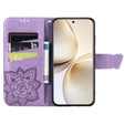 Pattintható tok a Realme 14 Pro+ 5G, Butterfly, lila