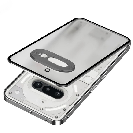 Tok az Nothing Phone 3A, Frame Case, szürke