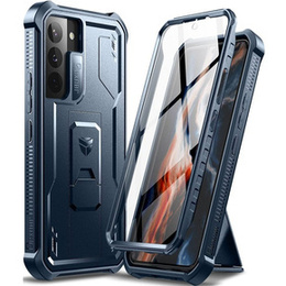 Páncélozott tok a Samsung Galaxy S22, Dexnor Full Body, sötétkék