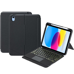 Tok + billentyűzet iPad 10.9 2022 10 GEN, keyboard Pen Slot, fekete