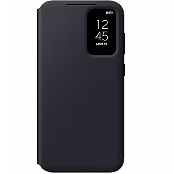 Eredeti Samsung tok a Galaxy S23 FE, S View Wallet Cover, fekete