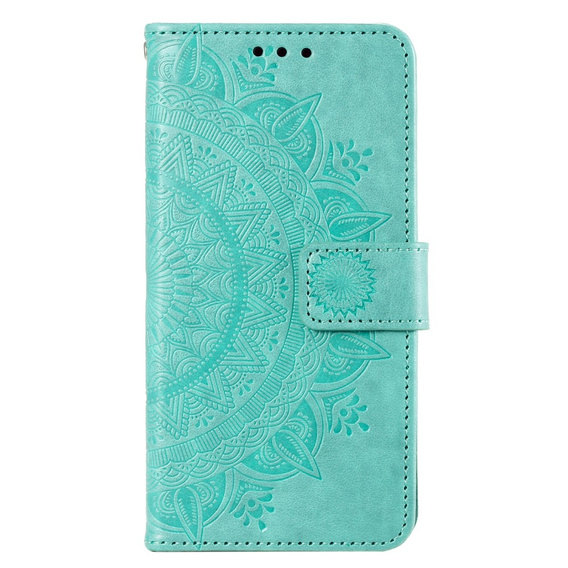 Pattintható tok a Oppo A17, Mandala, zöld