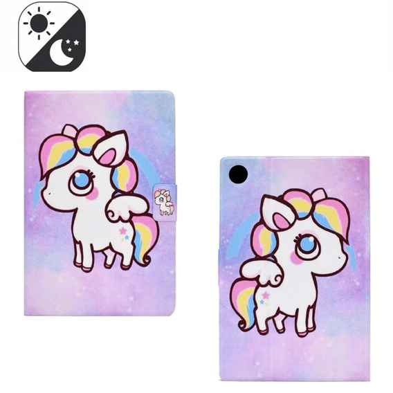 Tok Lenovo Tab M10 10.1 Gen 3, Smartcase, colorful horse