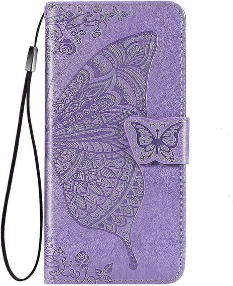 Pattintható tok a Vivo V50 Lite 4G / 5G, Butterfly, lila