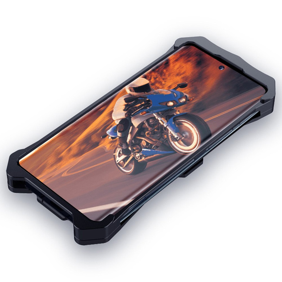 Páncélozott tok Honor Magic 7 Pro 5G, Aluminum Alloy, fekete