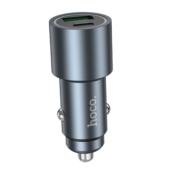 Hoco Z60 autós töltő két porttal és 48 W-os gyorstöltéssel