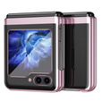 Tok Samsung Galaxy Z Flip7 FE / Z Flip6, PC Case, átlátszó / rózsaszín