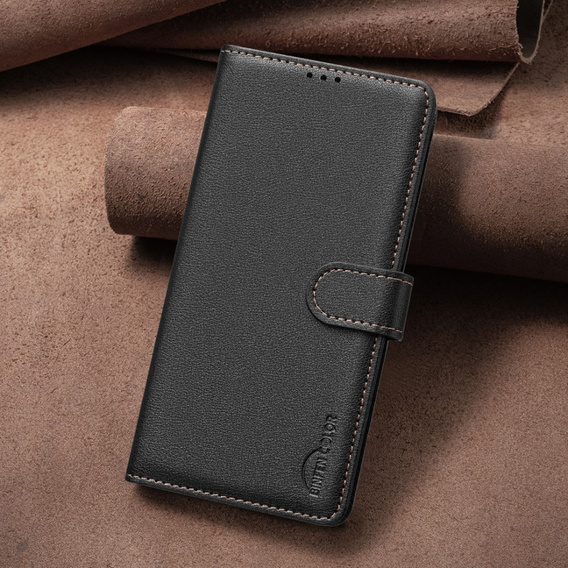 Pattintható tok a Honor 200 Lite, BINFEN Wallet, fekete