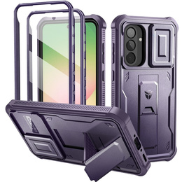 Páncélozott tok a Samsung Galaxy A55, Dexnor Full Body (Two Frames), sötétkék