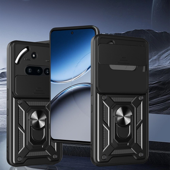 Telefontok a Nothing Phone 3a, CamShield Slide, fekete