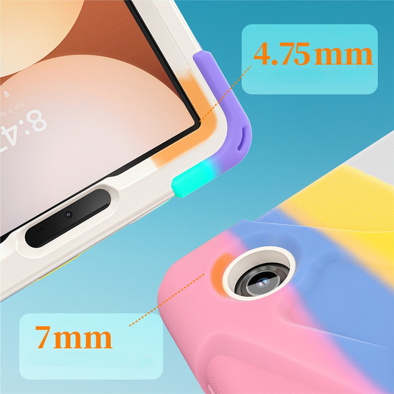 Páncélozott tok állvánnyal és vállpánttal Samsung Galaxy Tab A11 készülékhez