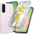 2x edzett üveg Samsung Galaxy S25 Edge, ERBORD Easy App Full Screen Protector