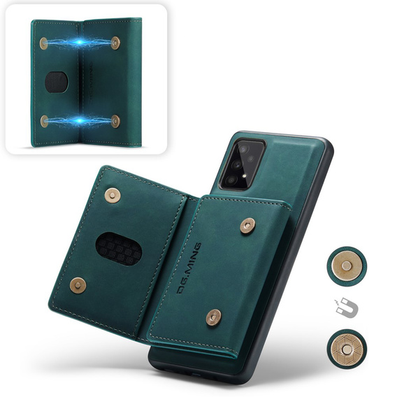 Telefontok a Samsung Galaxy A53 5G, DG.MING 2in1, zöld