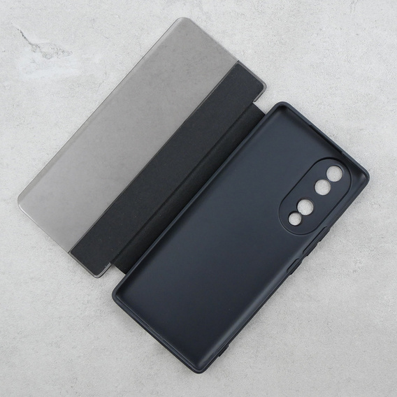 Pántos tok a Honor 70 5G készülékhez, Side View, fekete